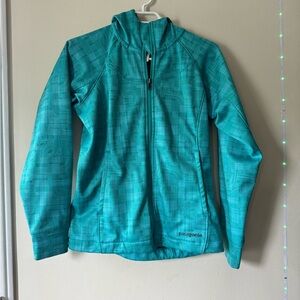 Patagonia Women's Aqua Blue Ski Jacket